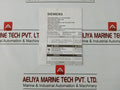 Siemens Molded Case Circuit Breaker 480V 75Ka 50/60Hz Part No 3Vl4740-3Aa36-0Aa0