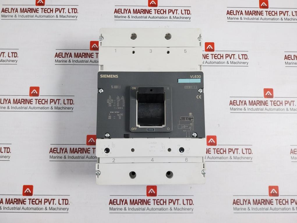 Siemens Molded Case Circuit Breaker 50/60Hz 3Vl5763-2Dc36-0Ae1