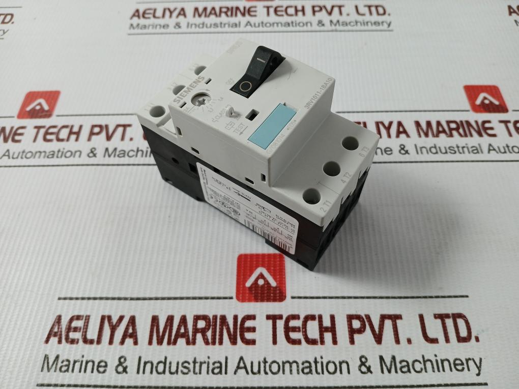 Siemens Motor Protection Circuit Breaker 3Rv1011-1Ba10 600V/1.4,2A