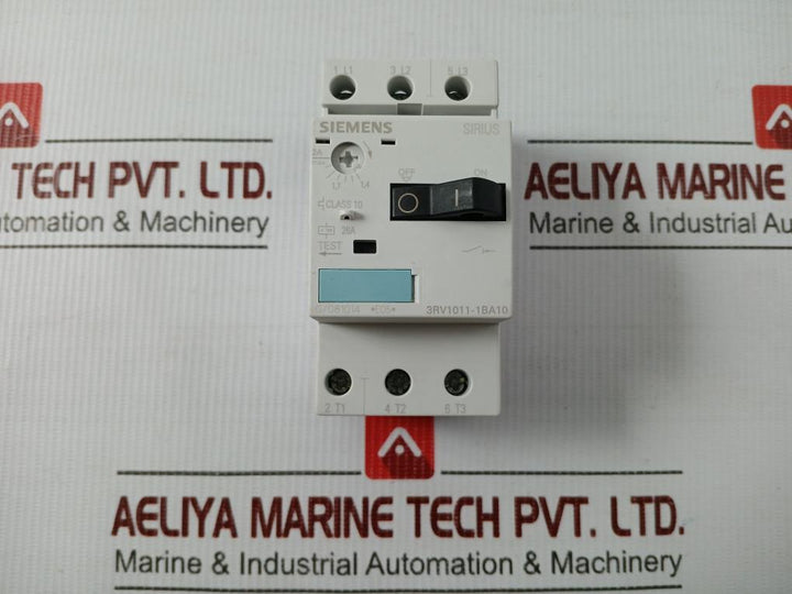 Siemens Motor Protection Circuit Breaker 3Rv1011-1Ba10 600V/1.4,2A