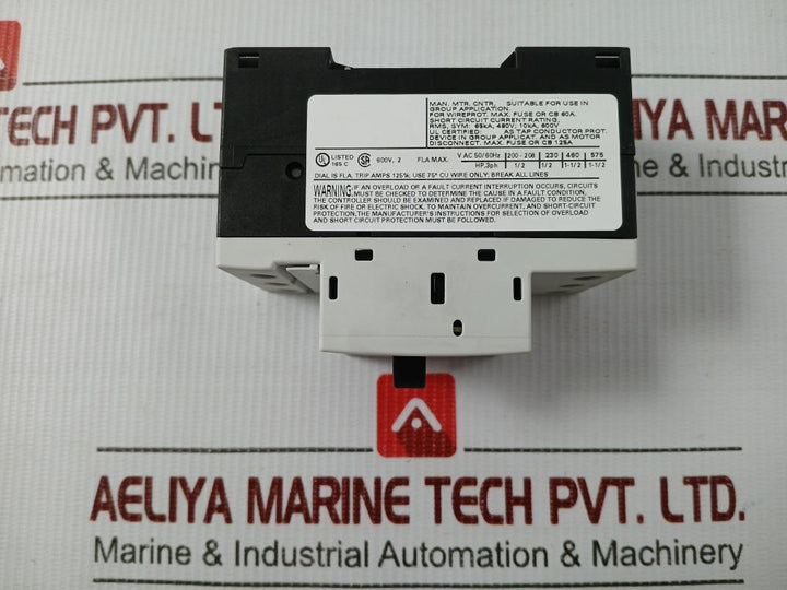 Siemens Motor Protection Circuit Breaker 3Rv1011-1Ba10 600V/1.4,2A