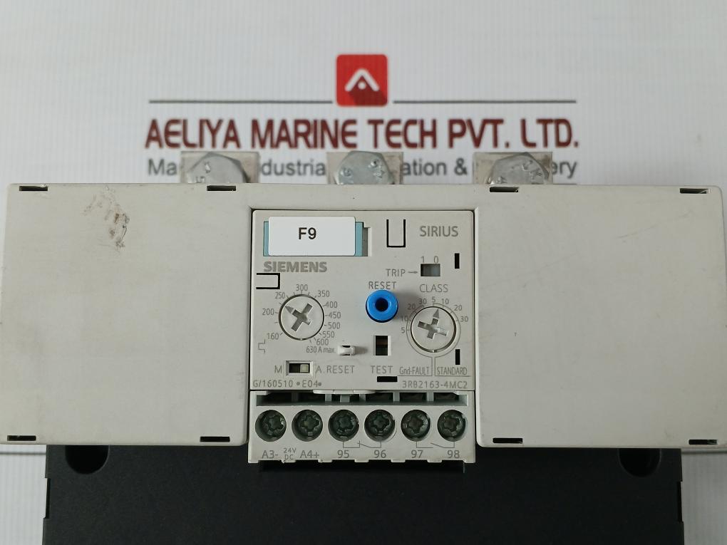 Siemens Motor Protection Overload Relay 1000V Sirius 3Rb2163-4Mc2