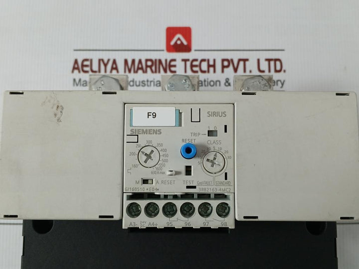 Siemens Motor Protection Overload Relay 1000V Sirius 3Rb2163-4Mc2