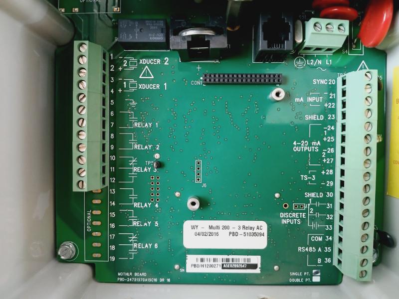 Siemens Multiranger 200 Ultrasonic Level Controller