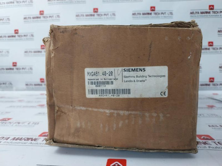 Siemens Mxg461.40-20 Mixing/2-port Magnetic Control Valve W/ Fitting Set