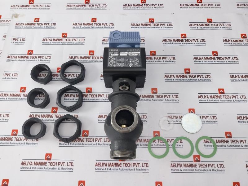 Siemens Mxg461.40-20 Mixing/2-port Magnetic Control Valve W/ Fitting Set