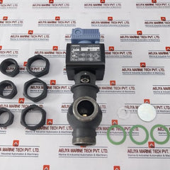 Siemens Mxg461.40-20 Mixing/2-port Magnetic Control Valve W/ Fitting Set