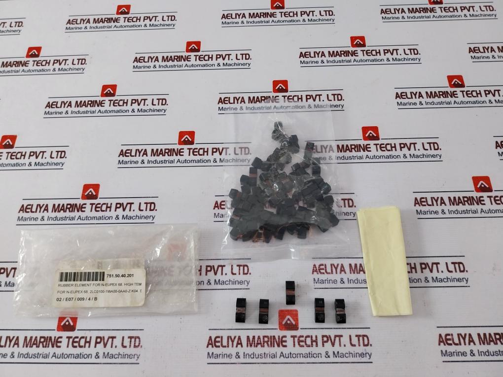 Lot of 49X Siemens N-EUPEX 68 Rubber Insert Element