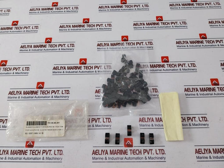 Lot of 49X Siemens N-EUPEX 68 Rubber Insert Element
