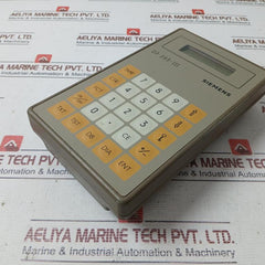 Siemens Op 393-iii Operator Interface Panel 6Es5393-0Ua15 Ip50
