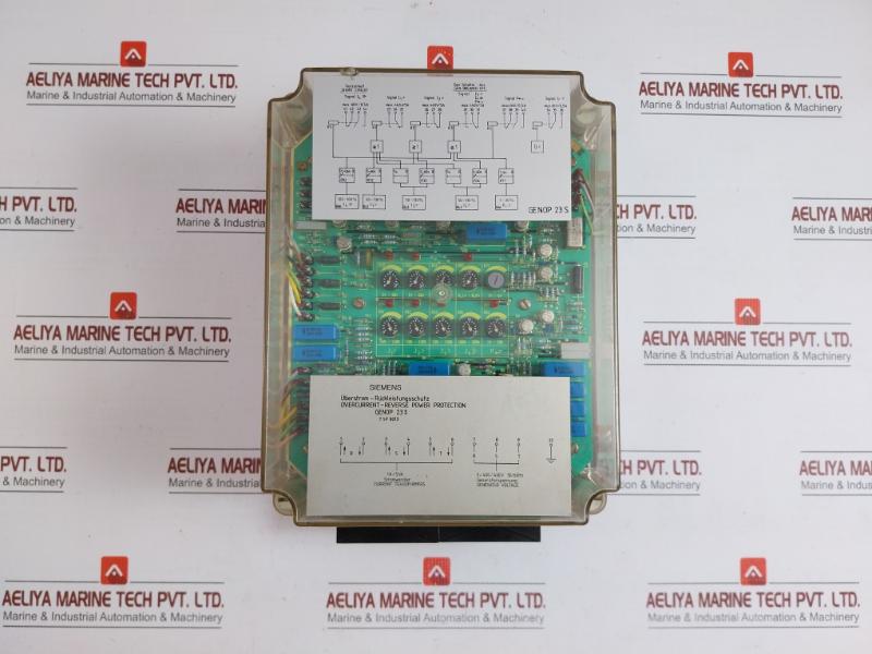 Siemens Overcurrent-reverse Power Protection Relay 3-400/450V 50/60Hz Genop 23S