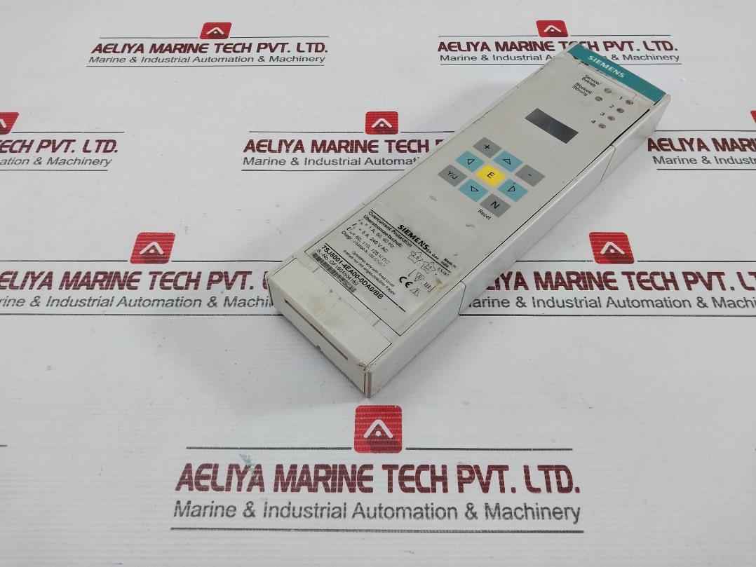 Siemens Overcurrent Protection Relay 7Sj6001-4Ea00-0Da0/Bb Uh= 60, 110, 125 V Dc