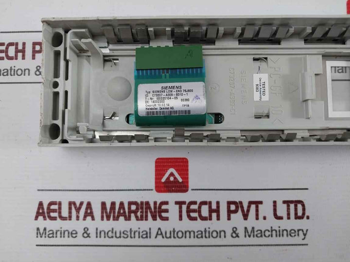 Siemens Overcurrent Protection Relay 7Sj6001-4Ea00-0Da0/Bb Uh= 60, 110, 125 V Dc