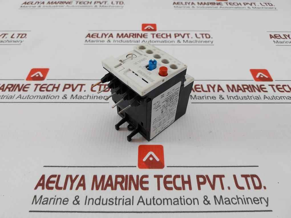 Siemens Overload Relay Motor Protection 3Ru1116-1Fb0 600Vac