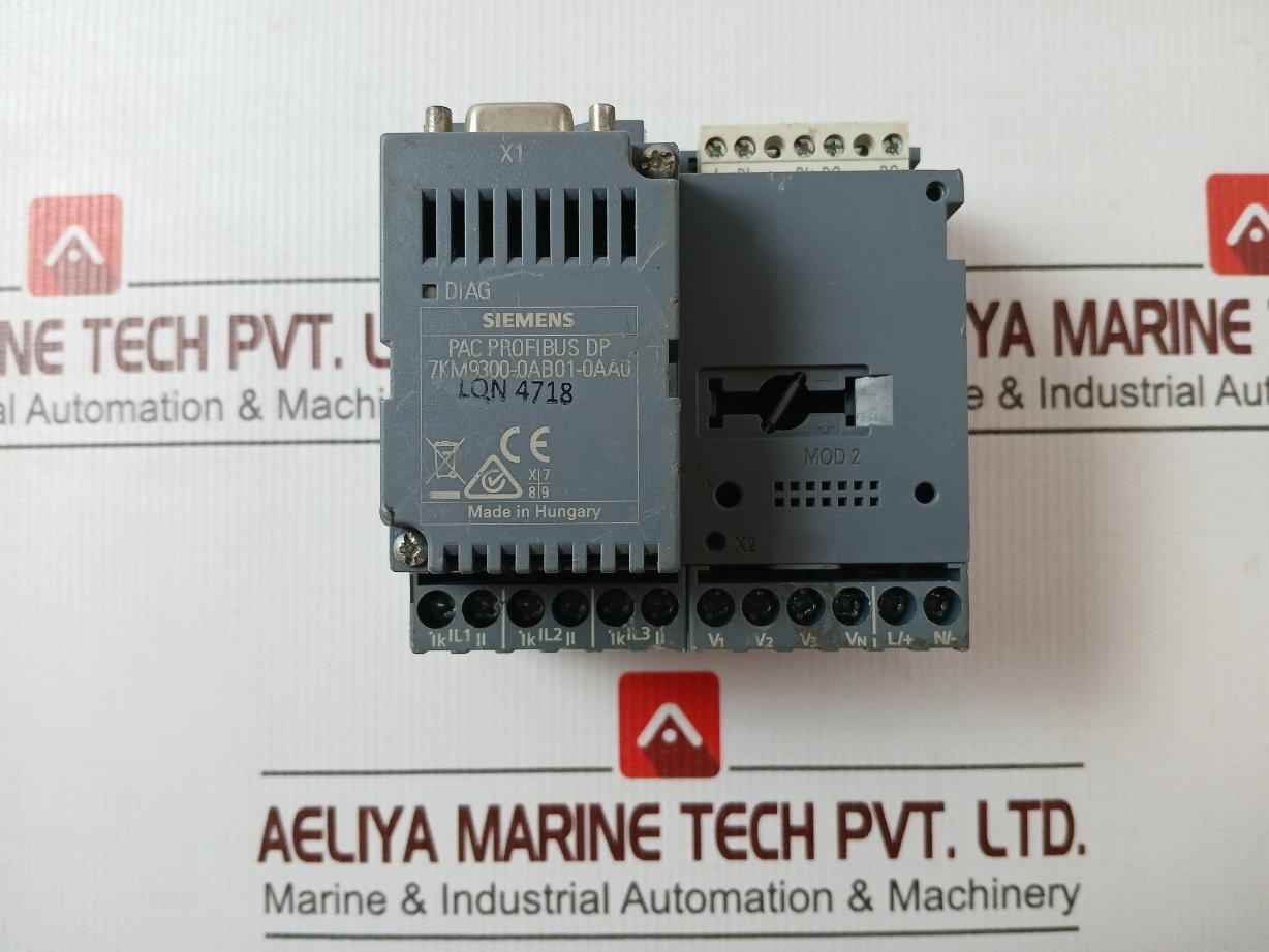 Siemens Pac3200 Power Monitoring Device 95-240V 50/60Hz 8Va (Not Working)