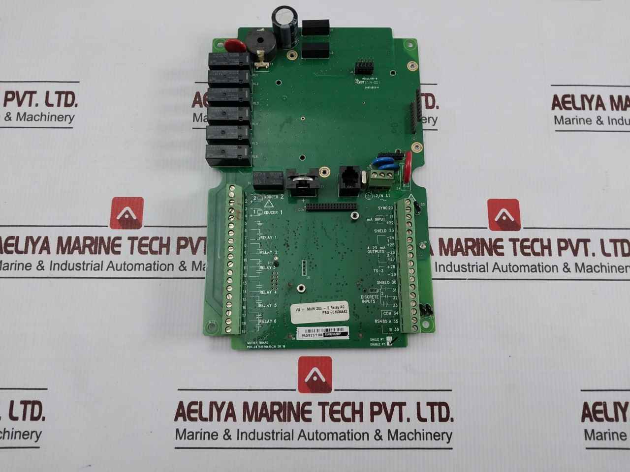 Siemens Pbd-24751570A15C16 Dr 16 Mother Board &nbsp;4-20 Ma Multi 200 150210