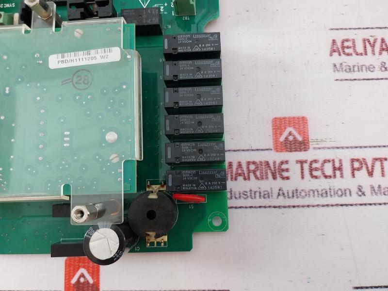 Siemens Pbd-24751570A15C16 Dr 16 Pcb 6 Relays Mother Board Card Pbd/H1111205 Wz