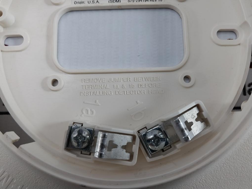 Siemens Photoelectric Smoke Detector Pe-11