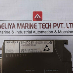 Siemens Plc 6Es5 430-7La11 451-7La11 306-7La11 701-1La12 32Di/Do Interface Rack