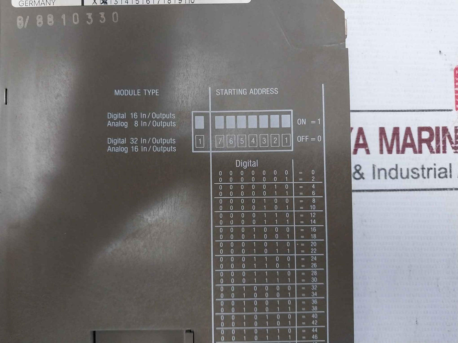 Siemens Plc 6Es5 430-7La11 451-7La11 306-7La11 701-1La12 32Di/Do Interface Rack