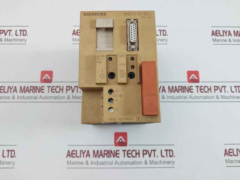 Siemens Plc Cpu Module 24Vdc 1A 6Es5 102-8Ma02 Sku:199868