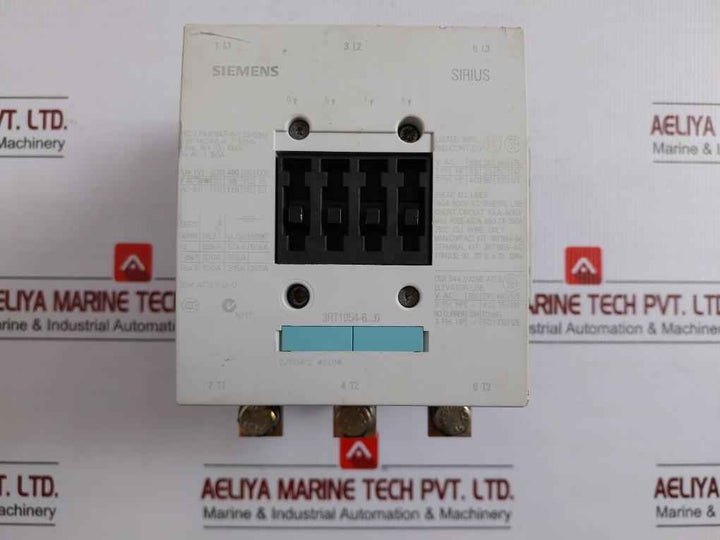 Siemens Power Contactor 140A 600V 3Rt1054-6…6