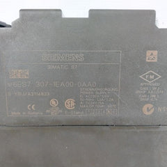 Siemens Power Supply 50-60Hz Part No. 6Es7 307-1Ea00-0Aa0