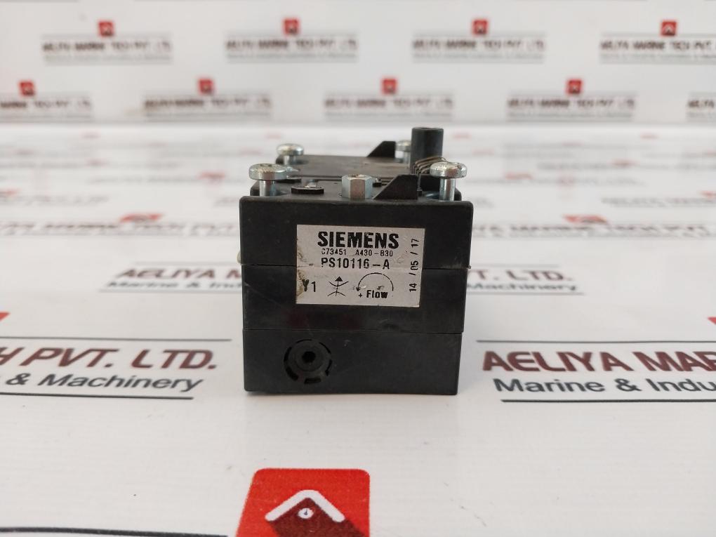 Siemens Ps10116-a Pneumatic Valve Block