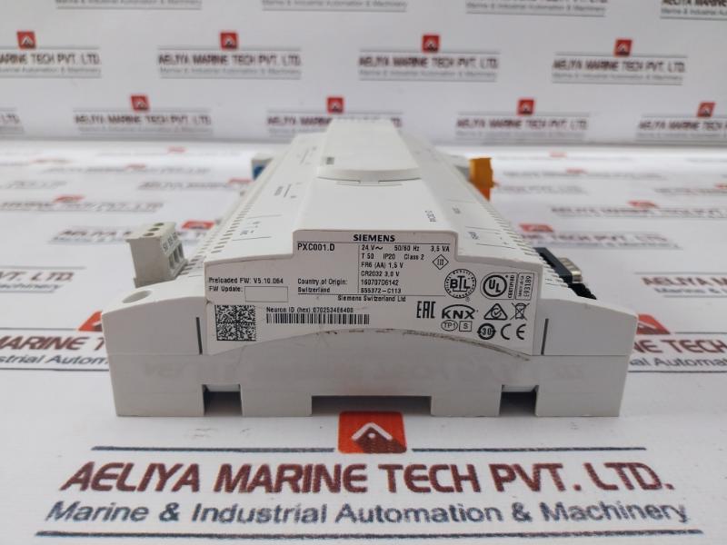 Siemens Pxc001.D System Controller Module (Plc) 24V-50/60 Hz 3,5 Va