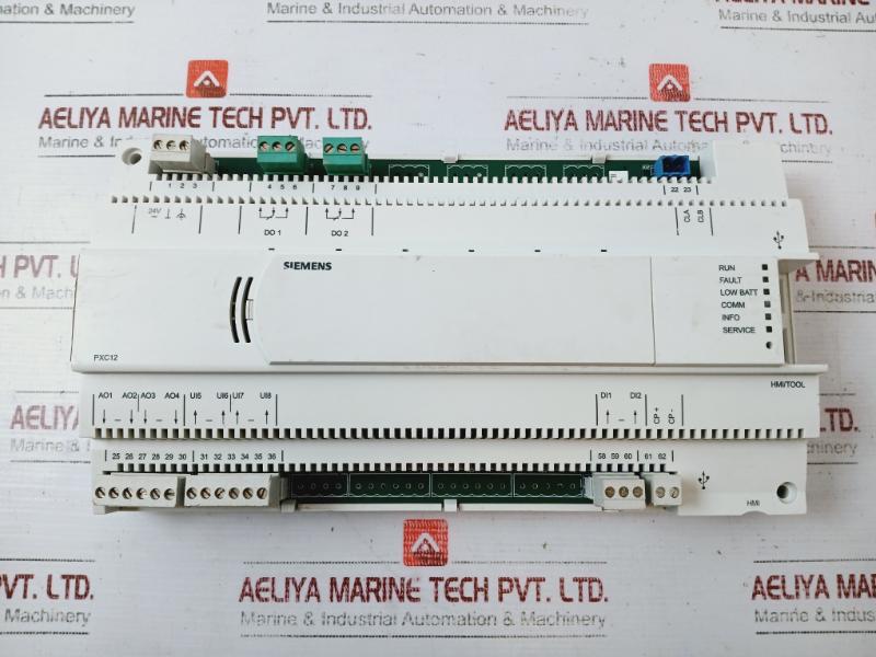 Siemens Pxc12.D Automation Station With 12 Data Points And Bacnet On Lon Talk
