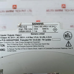 Siemens Pxc12.D Automation Station With 12 Data Points And Bacnet On Lon Talk