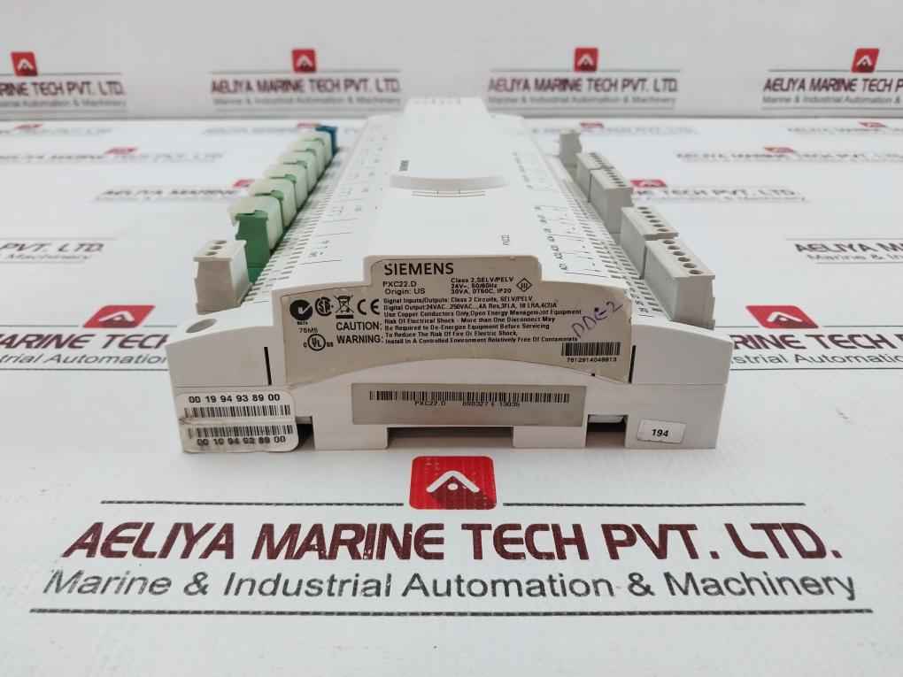 Siemens Pxc22.d Automation Station 24v-50/60hz Ip20