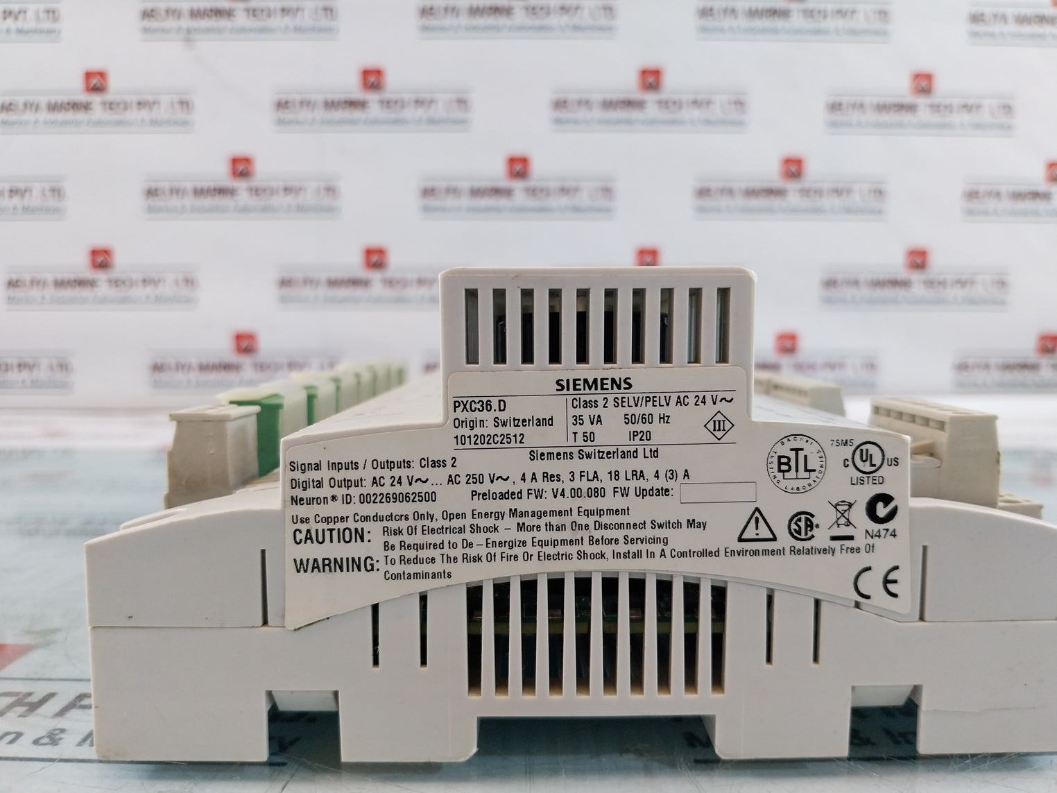 Siemens Pxc36.d Automation Station With 36 Data Points