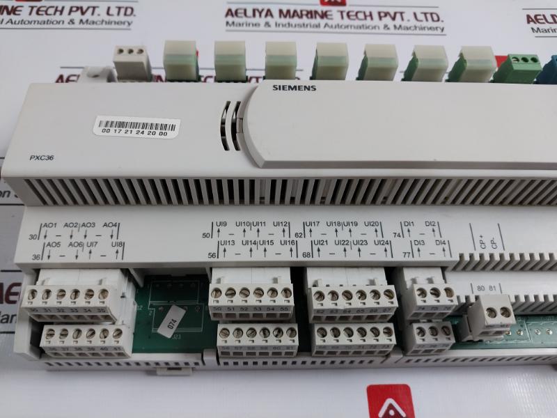 Siemens Pxc36.d Automation Station With 36 Data Points 24vac 35va