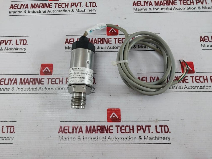 Siemens Qbe2002-p10 Pressure Sensor For Liquids And Gases Plc 1.5 Meter 0–10 Bar
