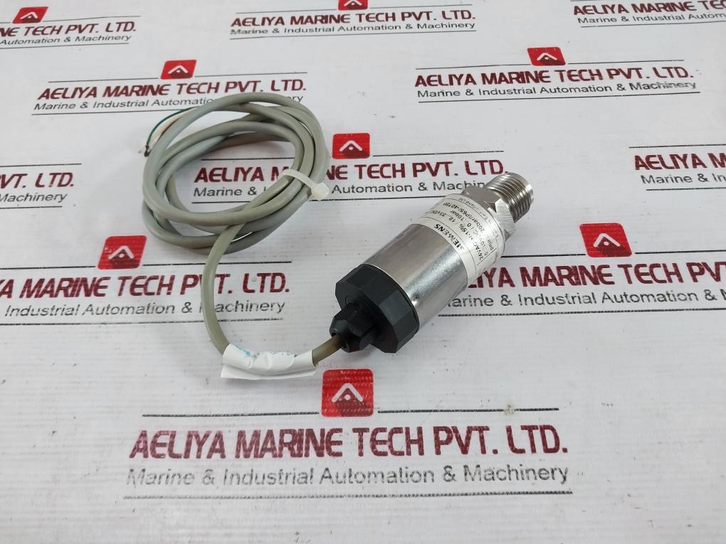 Siemens Qbe2002-p10 Pressure Sensor For Liquids And Gases Plc 1.5 Meter 0–10 Bar