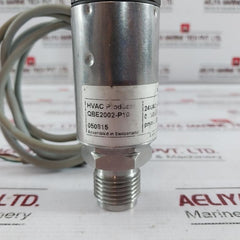 Siemens Qbe2002-p10 Pressure Sensor For Liquids And Gases Plc 1.5 Meter 0–10 Bar