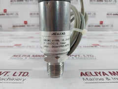 Siemens Qbe2002-p10 Pressure Sensor For Liquids And Gases Plc 1.5 Meter 0–10 Bar