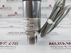 Siemens Qbe2002-p10 Pressure Sensor For Liquids And Gases Plc 1.5 Meter 0–10 Bar