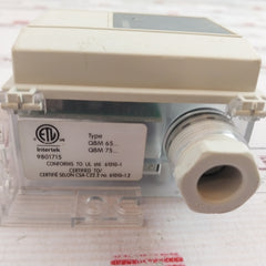 Siemens Qbm65-10 Air Duct Differential Pressure Sensor, 13.5…33Vdc