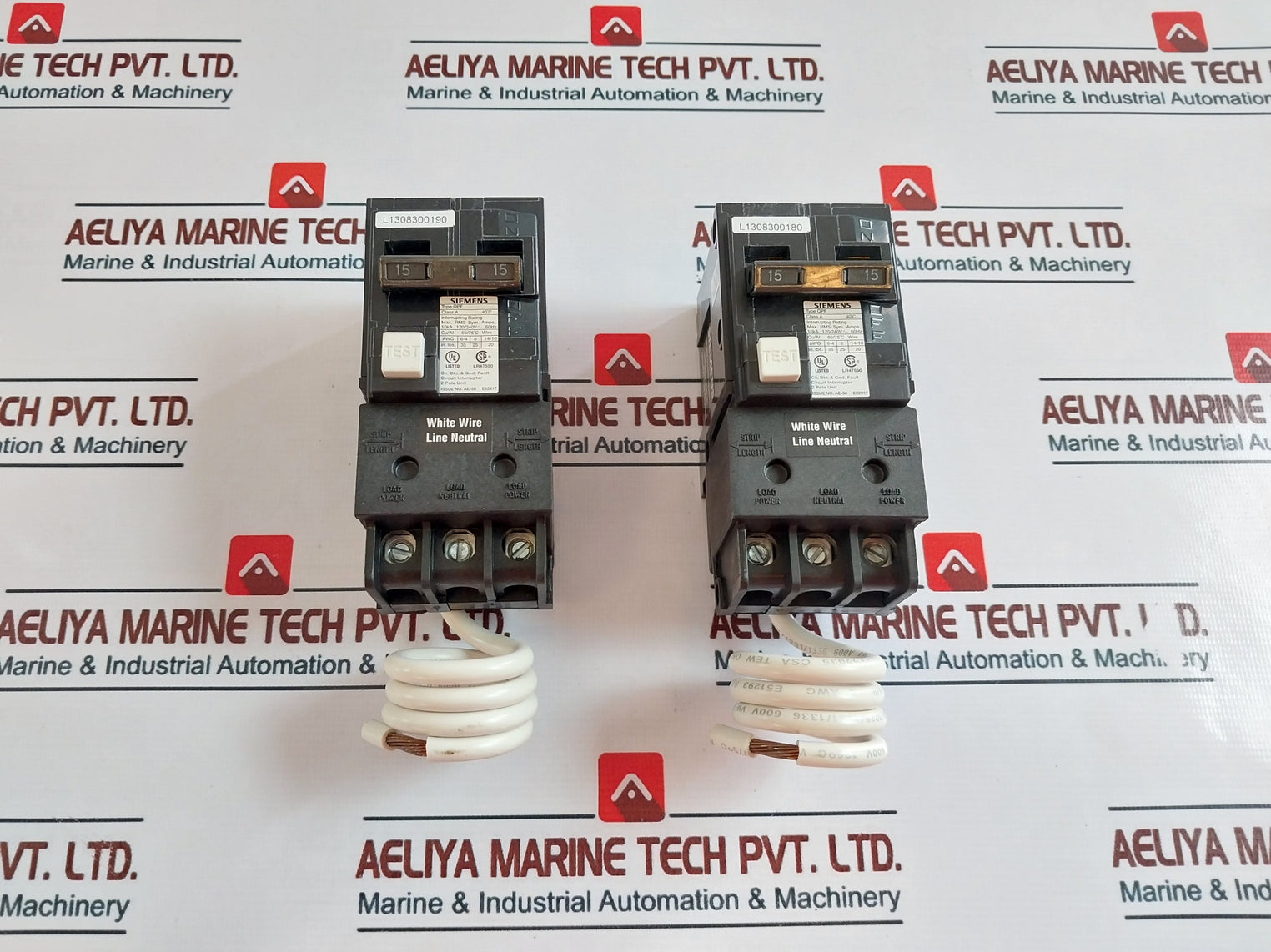 Siemens Qf215 Qpf Ground Fault Circuit Interrupter Breaker 2 Pole 15A 120/240V~