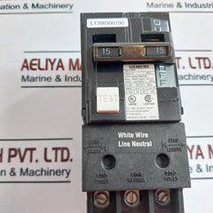 Siemens Qf215 Qpf Ground Fault Circuit Interrupter Breaker 2 Pole 15A 120/240V~