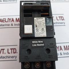 Siemens Qpf 2 Pole Circuit Breaker 15Amp Class A 120/240V