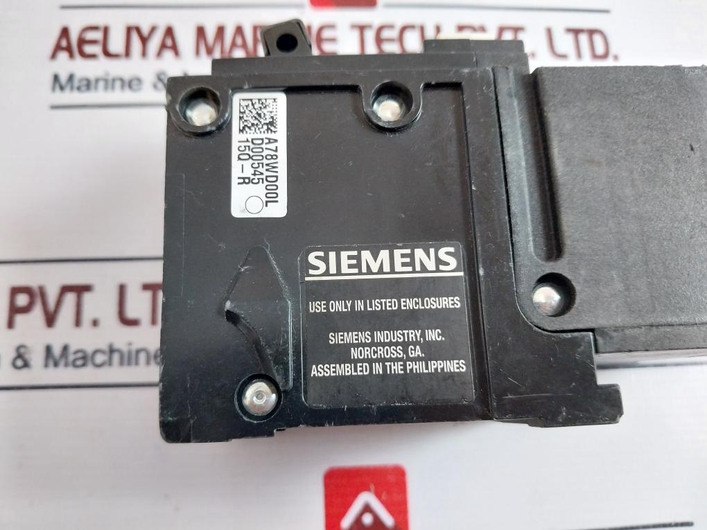 Siemens Qpf 2 Pole Circuit Breaker 15Amp Class A 120/240V