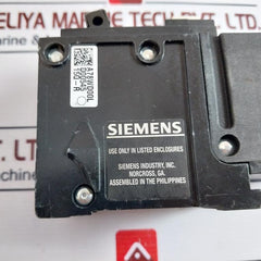 Siemens Qpf 2 Pole Circuit Breaker 15Amp Class A 120/240V