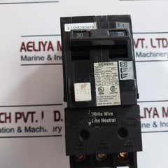 Siemens QPF Ground Fault Circuit Interrupter Breaker 30 Amp 120/240v~ 60hz