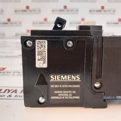 Siemens Qpf Ground Fault Circuit Interrupter Breaker Qf240 40Amp 120/240V~ 60Hz