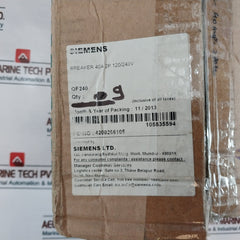 Siemens Qpf Ground Fault Circuit Interrupter Breaker Qf240 40Amp 120/240V~ 60Hz