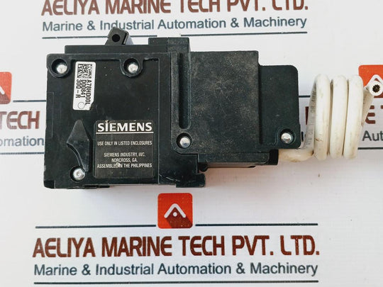 Siemens Qpf, 2 Pole Gfci Circuit Breaker Unit 10Ka 120/240V~ 60Hz