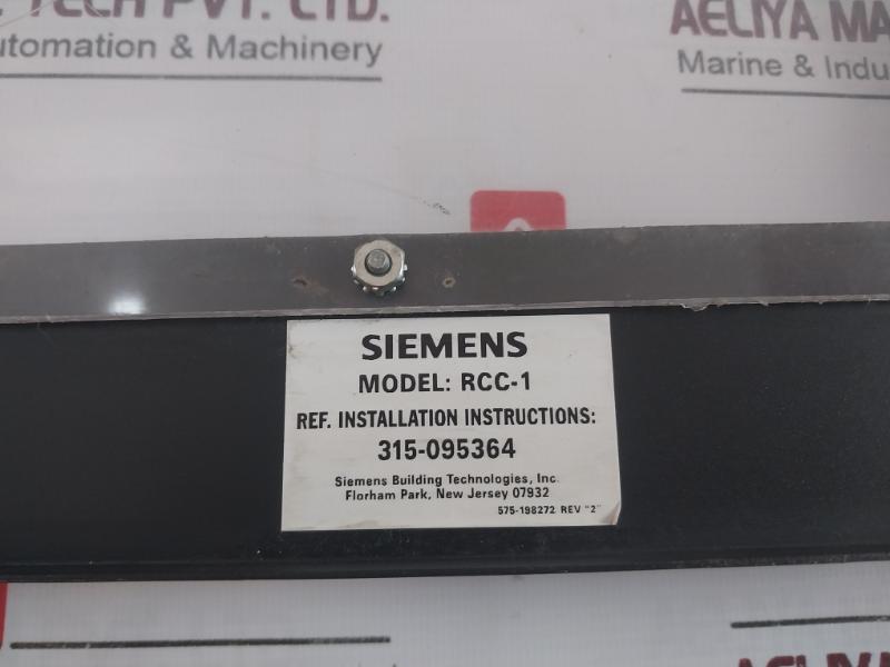 Siemens Rcc-1 Remote Command Center Mkb-3 575-198272 Rev. 2 Ps-5N7